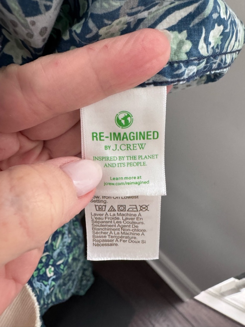 Liberty Print JCrew Cotton Pajama Set - Picture 5 of 6